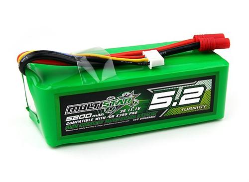 MultiStar High Capacity 3S 5200mAh Multi-Rotor Lipo Pack for QR X350 PRO [912700017-0]